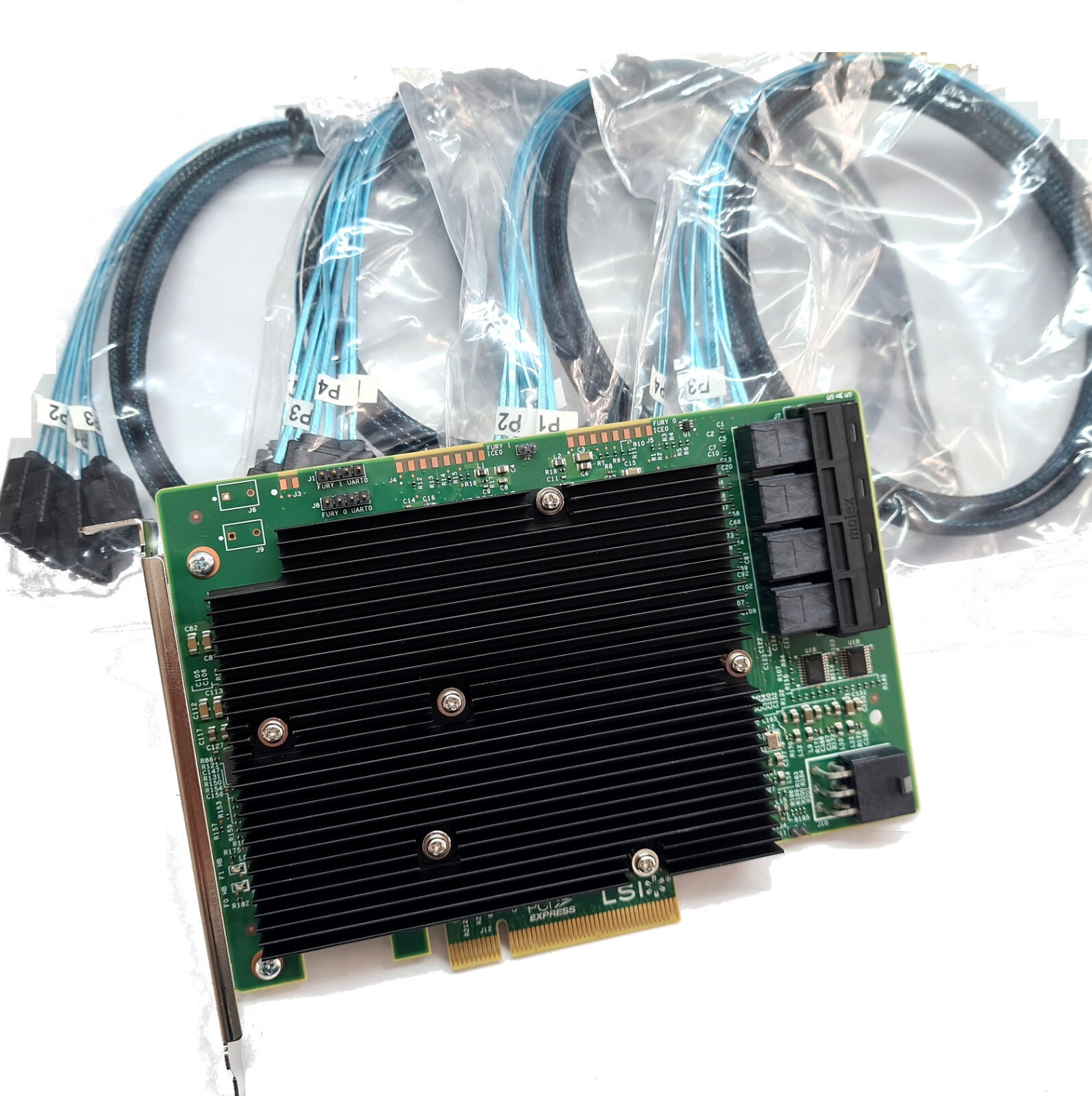 Controlador LSI 9300-16i SAS H - Lsi 9300 16I Hba It Mode avaliação e preço