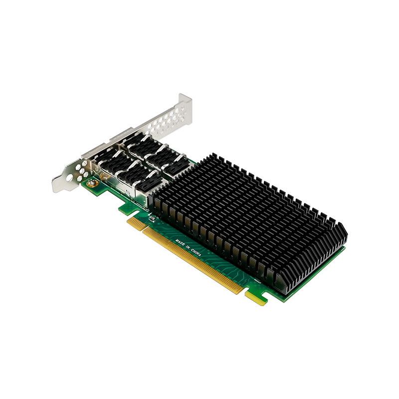 Placa Controladora PCIe4.0 X16 - 100Gbe Qsfp28 Network Card avaliação e preço